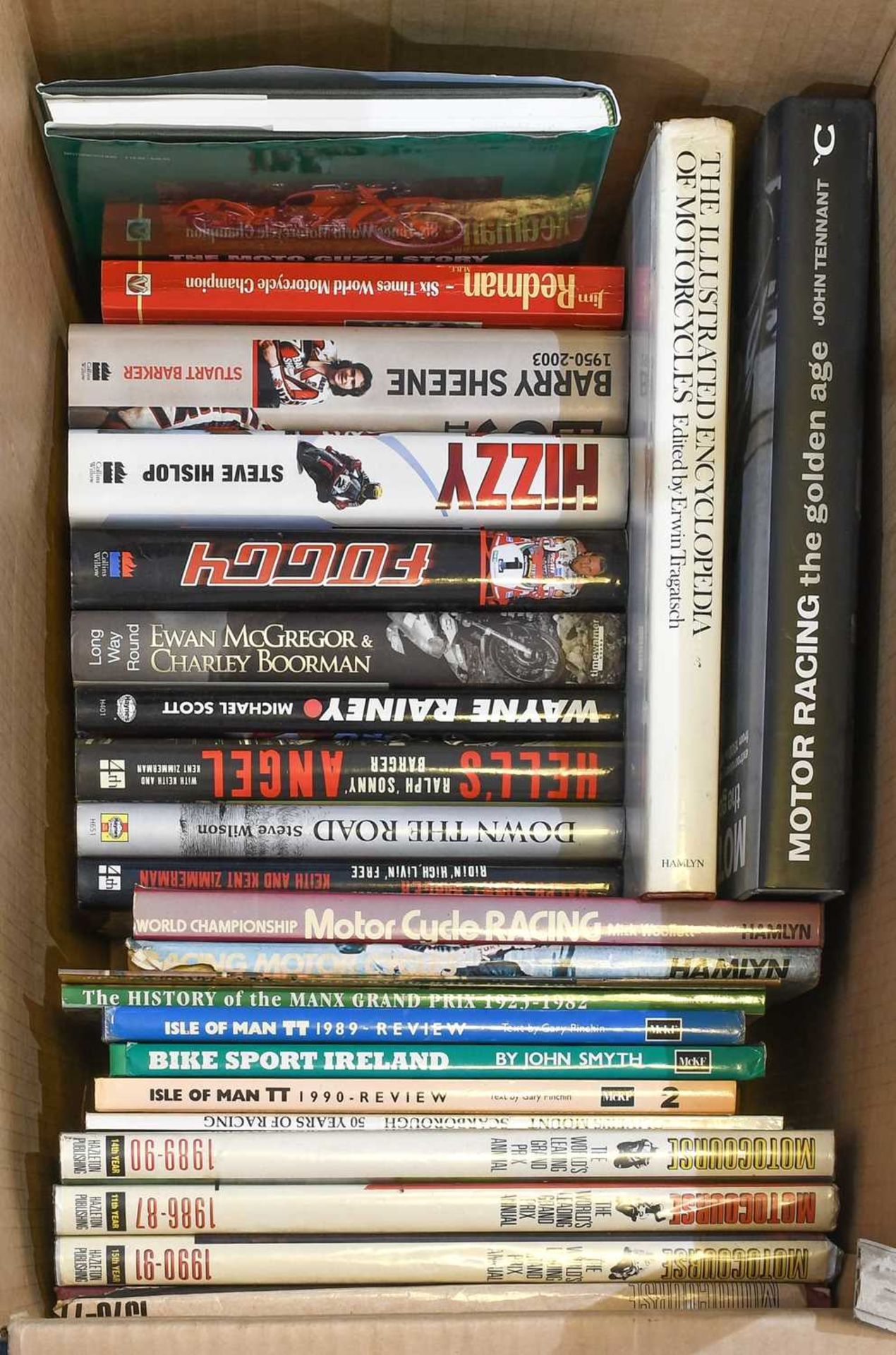 Motorcycle and Formula One Interest: Assorted Hardback Books, including a paperback biography Jim - Bild 3 aus 4