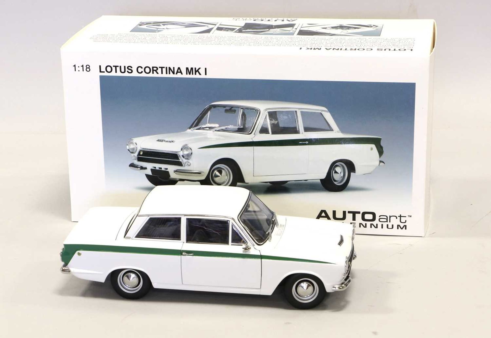 Auto Art 1:18 Scale Lotus Cortina MkI