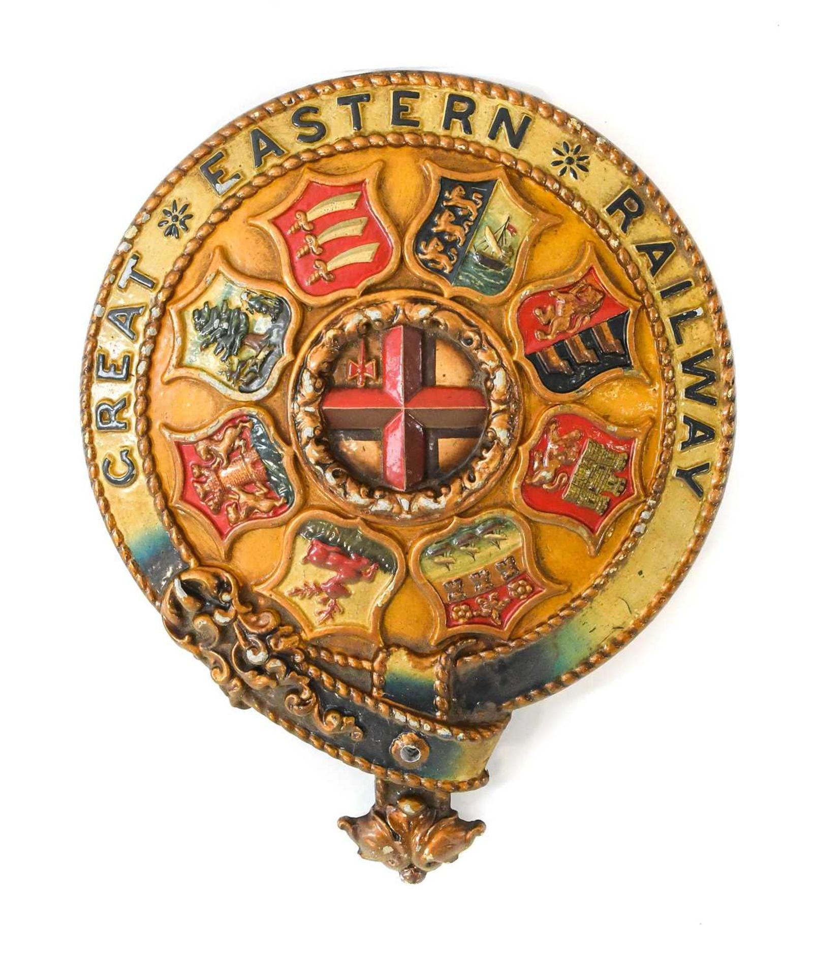 Great Eastern Railway Cast Garter Crest