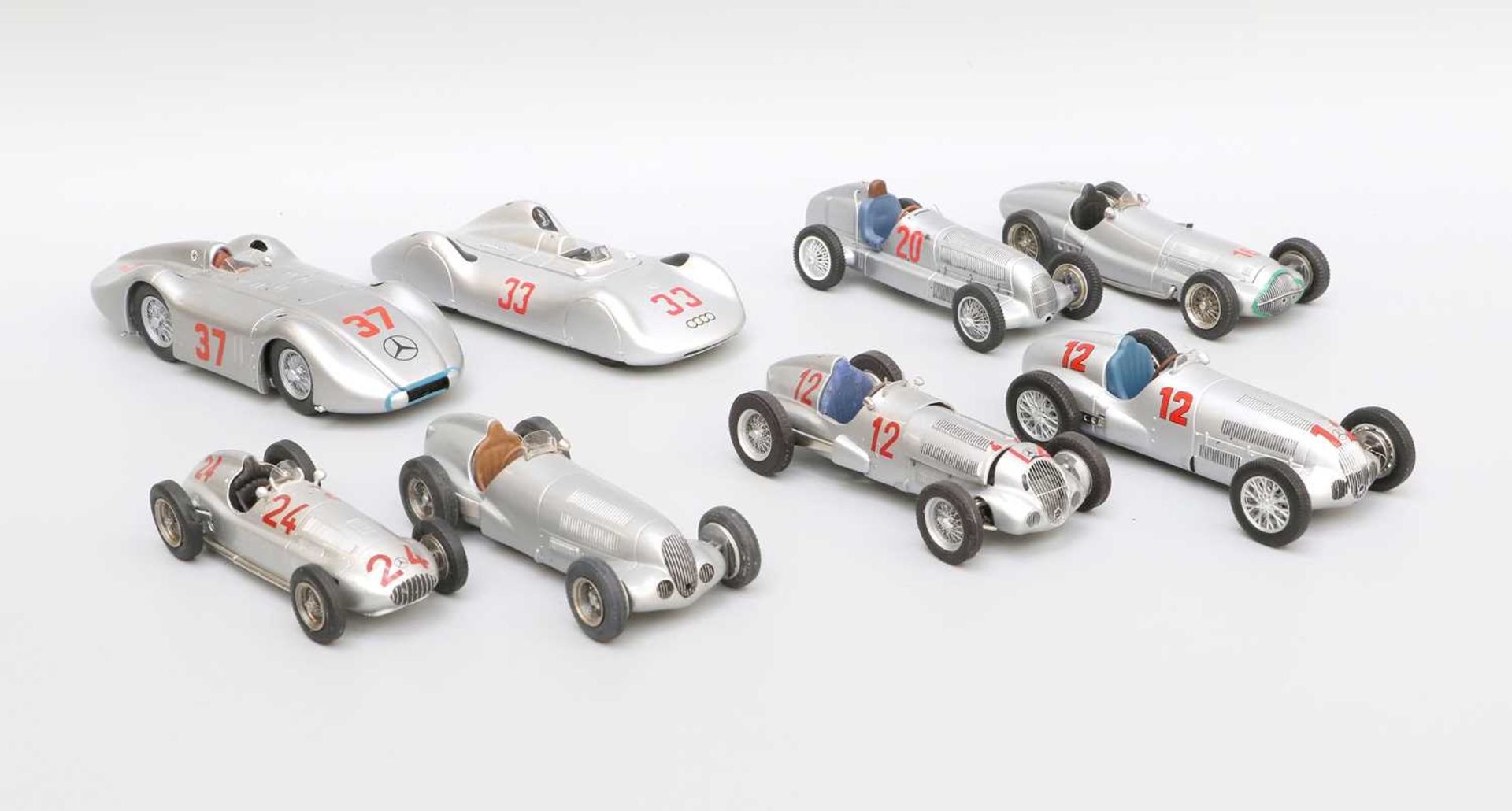 Silver Arrows Model Racing Cars
