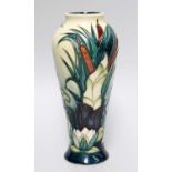 A Modern Moorcroft Lamia Pattern Vase, designed by Rachel Bishop, 21cm high