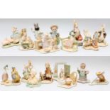 Border Fine Arts Beatrix Potter Figures, including 'Little Black Pig', 'Foxy Whiskered