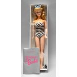 Barbie, 35th Anniversary Edition with Pedestal and Box,together with a set of six silver cake