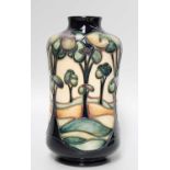 A Modern Moorcroft Tribute to Trees Pattern 98/8 Vase, designed by Sian Leeper, numbered 26/100,