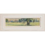 Circle of Alfred Glendening (19th/20th Century) Overton ChurchWatercolour, together with James
