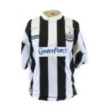 Newcastle United Steve Watson Match Worn Shirt