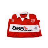 Middlesbrough Football Club Match Worn Shirt