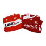 Middlesbrough Football Club Match Worn Shirt