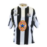 Newcastle United Peter Beardsley Match Worn Shirt