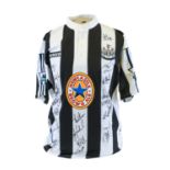 Newcastle United Darren Peacock Match Worn Shirt