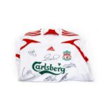 Liverpool Football Club Autographed Replica Shirt