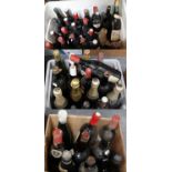 Various Bottles of Champagne, Red Wine and Sherry, including Harvey's Bristol Creme, Gevrey