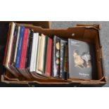 A Box of Asian Art Auction Catalogues, including Christies, Bonhams and Sotherbys, including 1980s