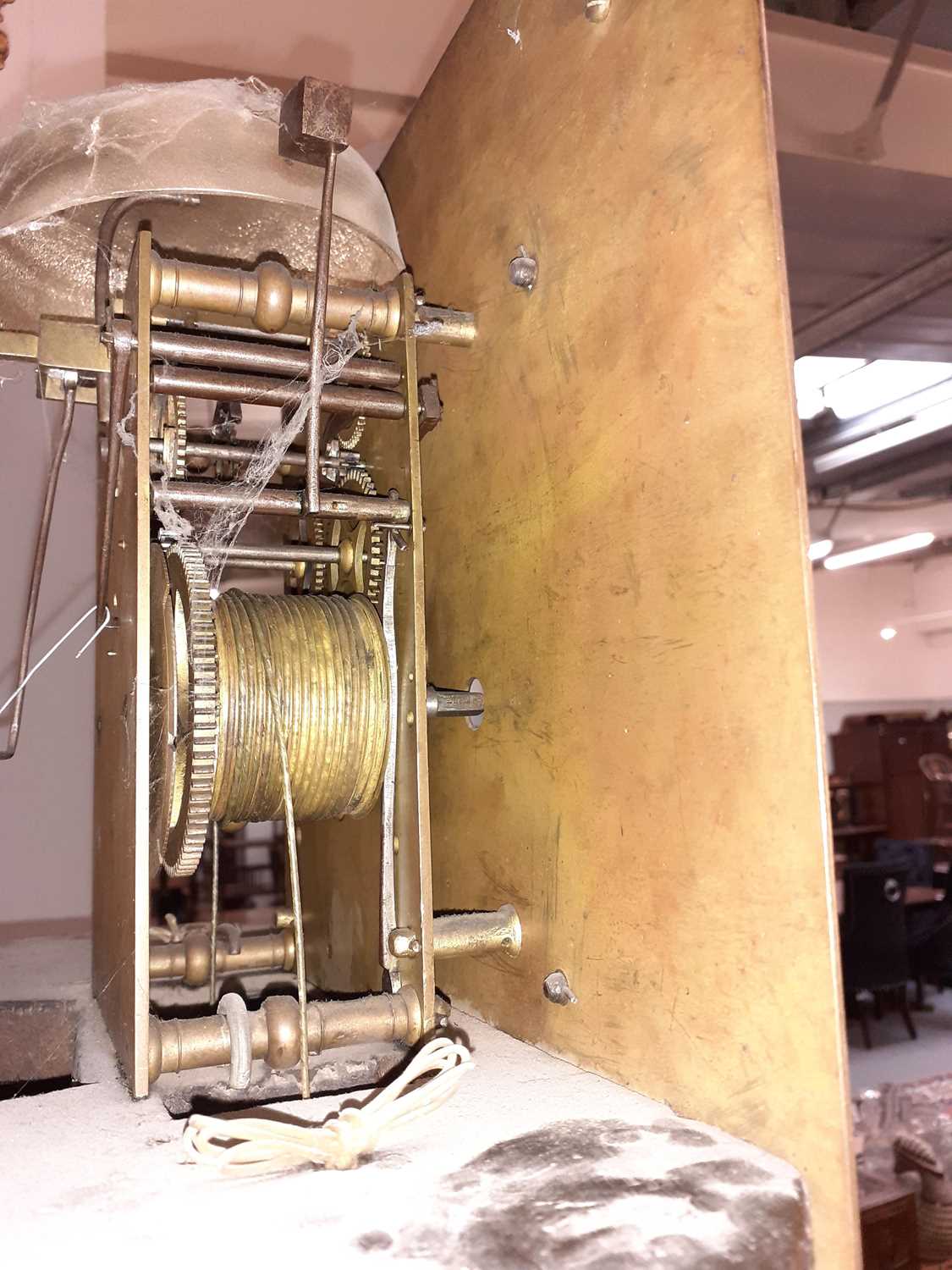 A Mahogany Eight Day Longcase Clock, the later dial bearing later inscription "Whittaker, - Image 9 of 15