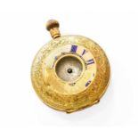 A Lady's 18 Carat Gold Fob Watch
