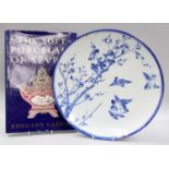 A Large Japanese Blue and White Porcelain Charger, painted with birds, and Garnier (Edouard), The