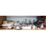 A Collection of Assorted Silver and Silver Plate