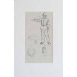 Veronica Burleigh (1909-1999) A Collection of pencil sketches including preliminary works for oil