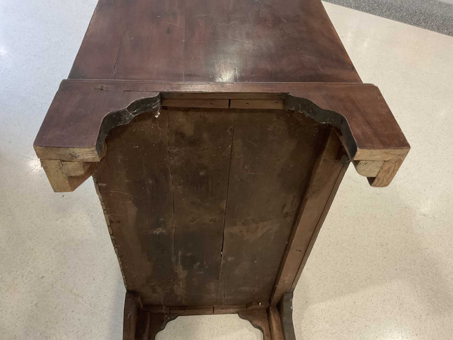 A George II Red Walnut Straight-Front Chest of Drawers, circa 1750, the crossbanded and moulded - Image 28 of 32