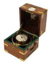 A Fine and Rare One Day Marine Chronometer with Interesting Naval History, signed John Roger Arnold,