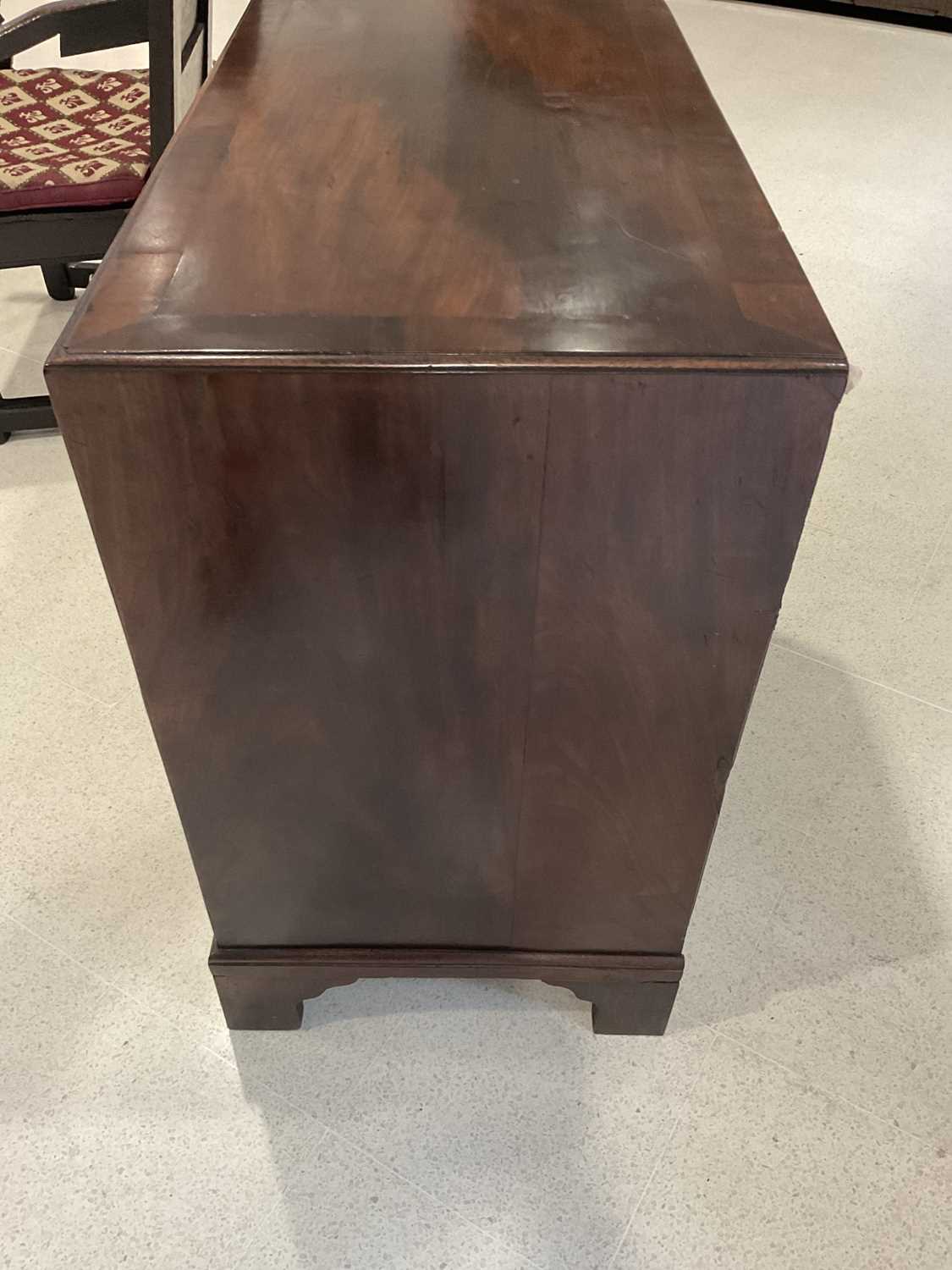 A George II Red Walnut Straight-Front Chest of Drawers, circa 1750, the crossbanded and moulded - Image 25 of 32