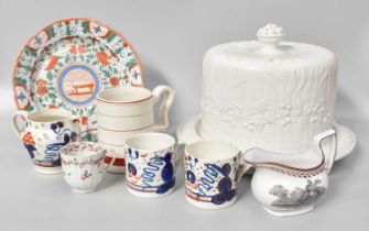 A Collection of Mainly 19th Century English Pottery and Porcelain, including opaque stone China