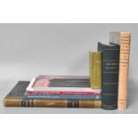 Assorted Fashion Volumes comprising: La Mode Illustree 1866, with green leather bindings, English