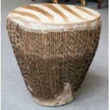 A Zebra Shin Drum