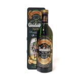 Glenfiddich Single Pure Malt Scotch Whisky, in Clan Macpherson collectors tin, 750ml, 40% volume (