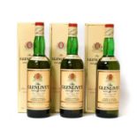 Glenlivet 12 Years Old Pure Single Malt Scotch Whisky, 1980s bottlings, 40% vol 75cl, in original