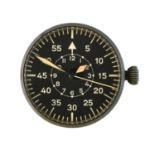 Laco: A Rare Second World War German Luftwaffe Aviators Wristwatch, signed Laco, so called B-Uhr,