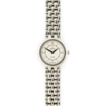 Omega: A Lady's Stainless Steel Wristwatch, signed Omega, model: De Ville, circa 2000, quartz