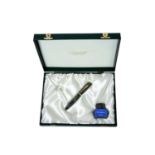 A Gold-Mounted 'Churchill' Fountain-Pen, by Conway Stewart, Sheffield, 2005, 18ct, Number 9 From a