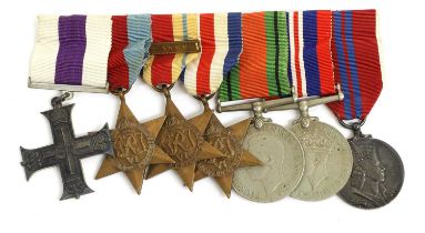 A Second World War MC Group of Seven Medals, awarded to Rodney Howell Palmer, 12th Lancers,