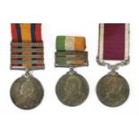 A Cape Mounted Riflemen Long Service Group of Three Medals, awarded to 1576 PTE.J.CONROY CAPE M.