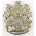 A Victorian Homes Services Other Ranks White Metal Helmet Plate to the 7th Lancashire Artillery