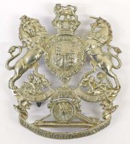 A Victorian Homes Services Other Ranks White Metal Helmet Plate to the 7th Lancashire Artillery