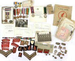 A Second World War MM Group of Eight Medals, awarded to 6089761 Corporal Frank Shepherd, 1st-5th