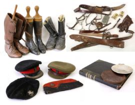 A Small Quantity of Militaria, comprising items to a Lieutenant Colonel of the Fyfe & Forfar