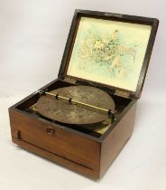 A 10-Inch Symphonion Disc Musical Box