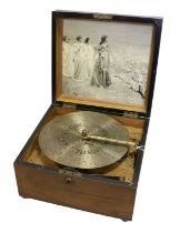 A 9.1/4-Inch Kalliope Disc Musical Box