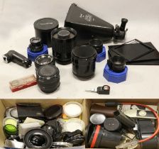 Various Lenses And Accessories