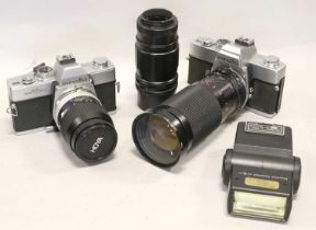 Minolta Two Cameras