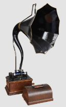 An Edison Combination Fireside Phonograph