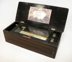 A 'Zither-Tremolo' Musical Box, Playing Eight Airs