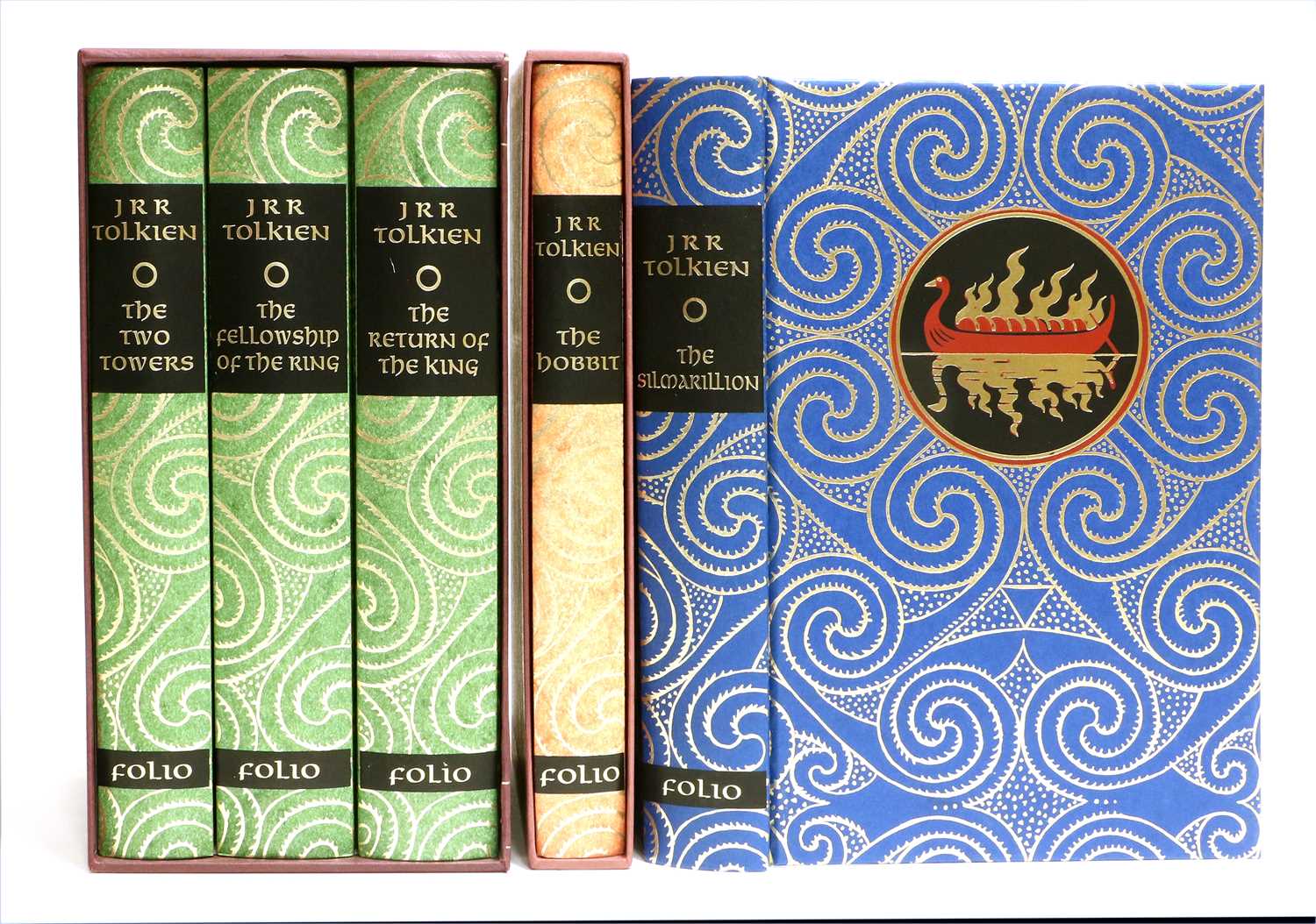 Tolkien (J.R.R.). The Lord of Rings. Folio Society, 2002, three volumes, original boards,