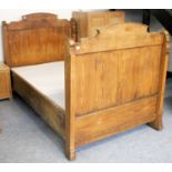 A 19th Century Pine Childs Bed, 197cm by 118cm by 124cm