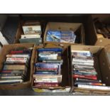 A Collection of Military Aviation Books (five boxes)