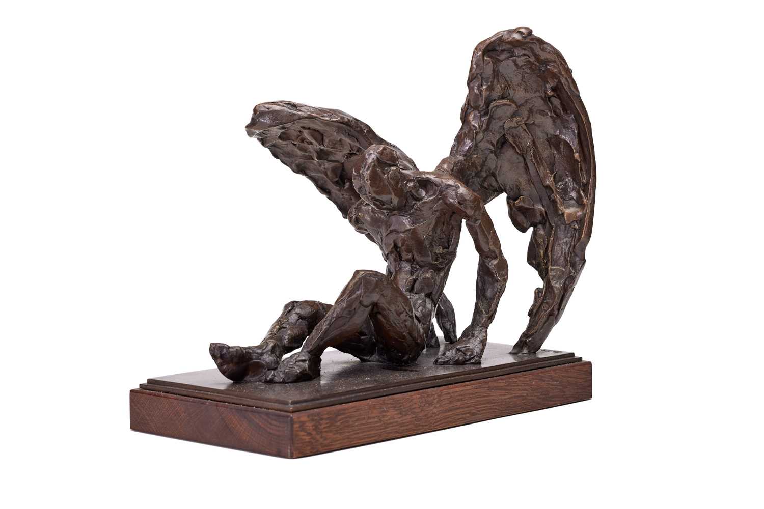 Sophie Dickens (b.1966) "St Matthew" Initialled and numbered 5/9, bronze, 29.5cm high - Image 2 of 2
