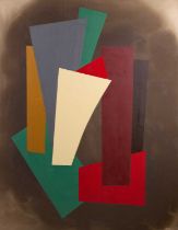 William Perehudoff CM, SOM, RCA (1918–2013) Canadian Abstract Signed and dated 1991, acrylic on